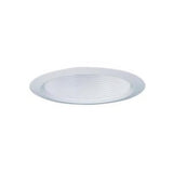 4" WHITE BAFFLE TRIM