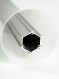 ZD75 Channel Anodized 75mm Diameter 360 Degree Hex-Core 2.44m
