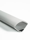 ZA265-1 Channel Anodized 30x30mm Corner/Hanging Curved Lens 2.44m