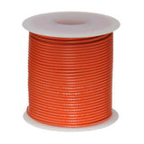 Hook Up Wire-Orange-AWG#22-100Ft-Tinned -plated copper conductor