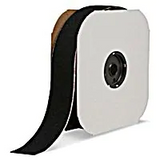 Velcro® Brand Tape Strips - Loop, Black, 2" x 75'