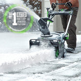 EGO POWER+ Peak Power Technology 21-in Cordless Electric Snow Blower Kit (Batteries and Fast Charger Included)