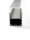 Z5075-2 Channel Anodized 50x75mm Domed Hanging 2.44m