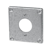 4" Square cover with 3/8th round hole  for 20/30A Receptacle