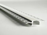 Z6114 Channel Anodized 61x14mm Flush Drywall 2.44m
