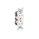 Clearance - Duplex Receptacle Outlet, Heavy-Duty Hospital Grade,15 Amp, 125 Volt, White