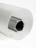 ZD75 Channel Anodized 75mm Diameter 360 Degree Hex-Core 2.44m