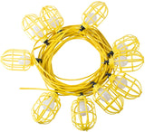 Clearance - 71030-String lights- heavy duty w/metal guard-100 Ft