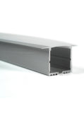 Z5535-1 Channel Anodized 55x35 Flush Recessed 2.44m