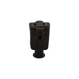 Lamp Cord End - Female- 2 Hole- Black