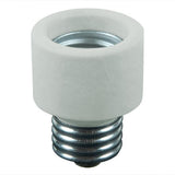 Socket extension MEDIUM to MEDIUM BASE porcelain