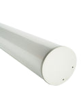 ZD120 Channel Anodized 120mm Diameter Hanging Tube 2.44m