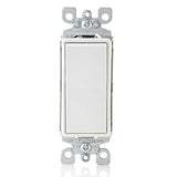 Clearance - Switch - 15 Amp Decora Single-Pole, Grounding, White