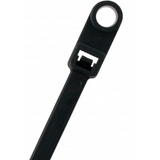 Cable Tie - KSPEC - STD - Mounting Hole - Black - 11", 50lb - 100pk