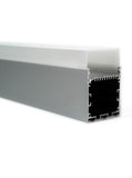 Z5075-2 Channel Anodized 50x75mm Domed Hanging 2.44m