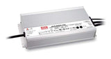 HLG Fanless & Metal Housed Power Supplies 24VDC 600 Watt Bare Wire