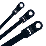Cable Tie - 14.5", 50LB, BLK, MH, 500PCK