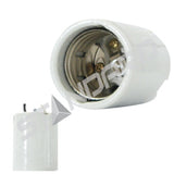 KV MOGUL SKT,GLAZED,HID,SCREW TERMINALS