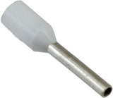 Ferrules - White - 22AWG 8MM - 500PK