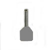 Ferrules - Grey - 2x20AWG 8MM - 500PK