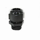 DOME CONN Pg7 .07-.20in BLACK c/w O-ring and locknut