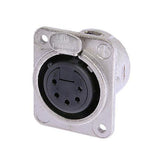 FEMALE 5-PIN XLR - Chassis Mount