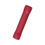 KSPEC BUTT CONN PVC 22-18GA RED 100PK