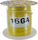TEW 16 AWG 98'(30M) YELLOW