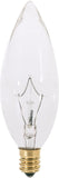 B10-40w-Clear-Candelabra E12 - (Torpedo shape) (S3387)