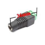 Screw Terminal Block to DC Barrel DC Barrel Male DCBRLM2STRML