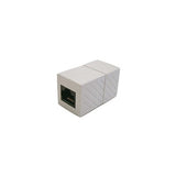 RJ45 INLINE COUPLER, CAT6 WH