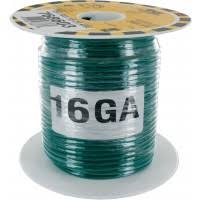 TEW 16 AWG 98'(30M) GREEN
