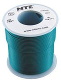 Hook Up Wire PVC, Green, 22 AWG, 100 FT