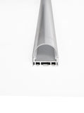 Z-2624 Channel Anodized 26x24mm Curved Hanging 2.44m