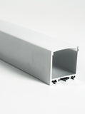 Z-3535-1 Channel Anodized 35x35mm Flush 2.44m