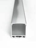 Z-3535-1 Channel Anodized 35x35mm Flush 2.44m