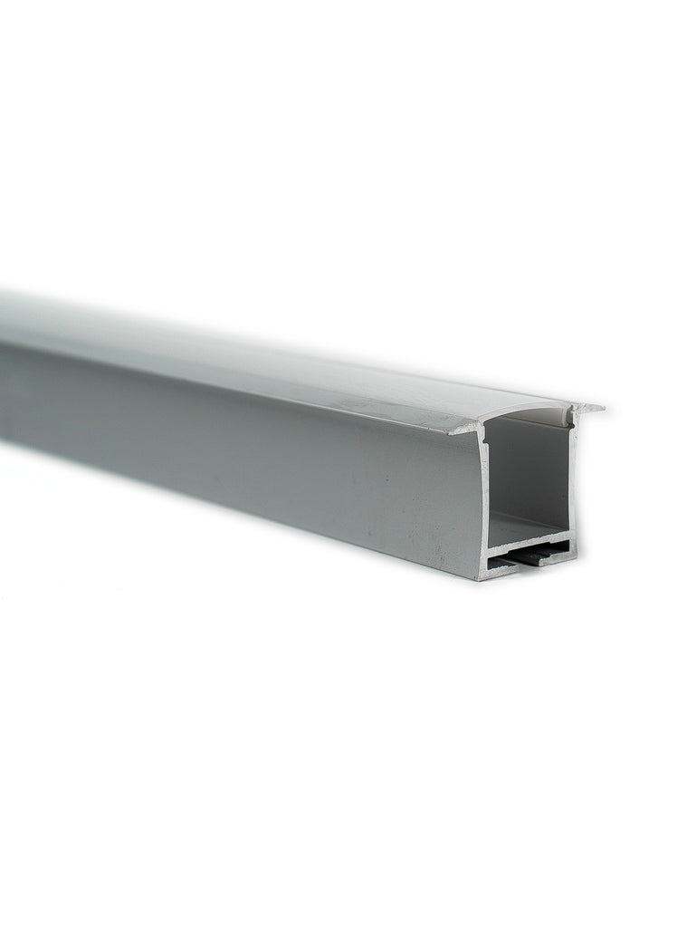 Z-3628 Channel Anodized 36x28mm Flush Recessed 2.44m