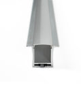 Z-3628 Channel Anodized 36x28mm Flush Recessed 2.44m