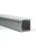 Z-5535-1 Channel Anodized 55x35 Flush Recessed 2.44m